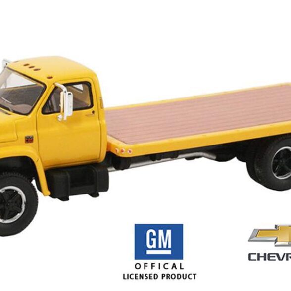 1975 Chevy C-65 Flatbed Truck (Yellow)
