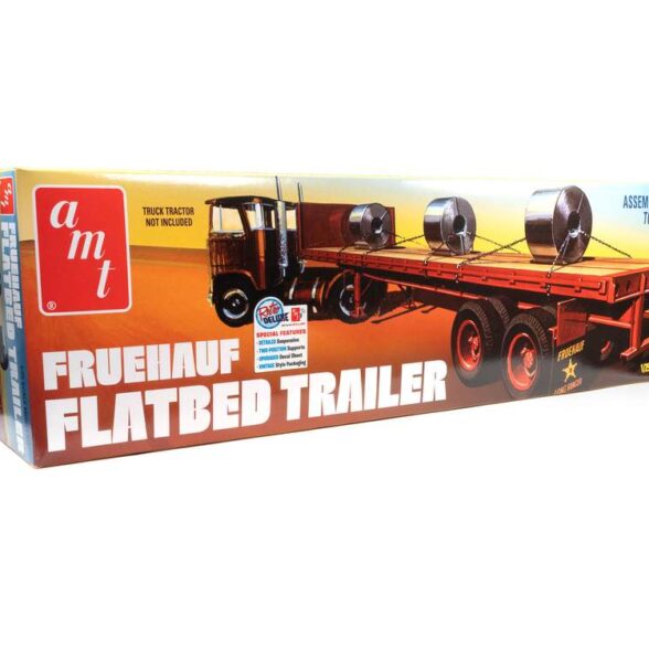Fruehauf Flatbed Trailer (Model Kit)