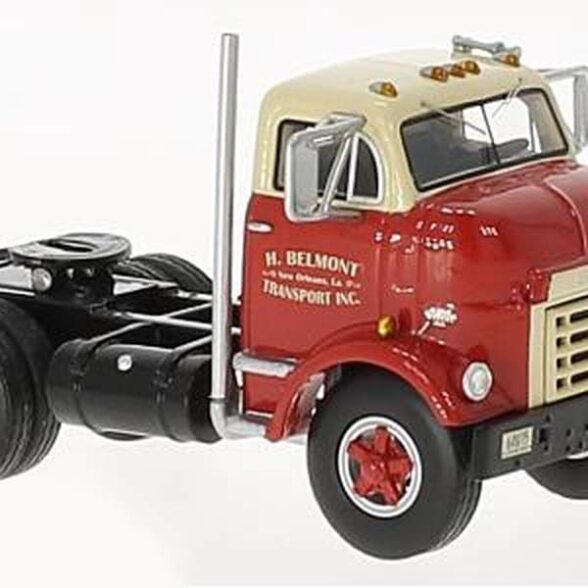 1954 GMC C 950 Cannonball Day Cab (Red/Beige)
